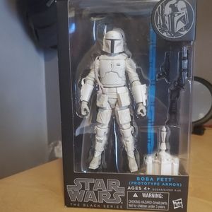 Star Wars the black series boba fett prototype armor